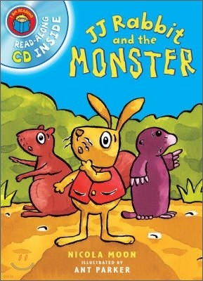 I Am Reading Book & CD : JJ Rabbit and the Monster