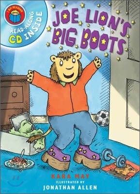 I Am Reading Book & CD : Joe Lion's Big Boots