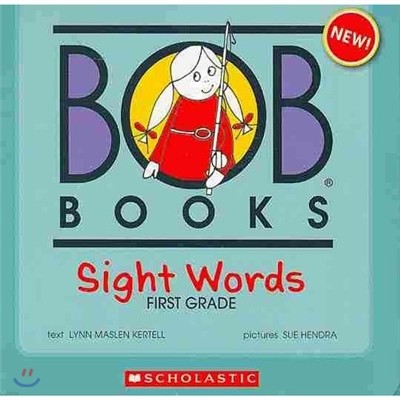 Bob Books - Sight Words First Grade Box Set Phonics, Ages 4 and Up, First Grade, Flashcards (Stage 2: Emerging Reader)