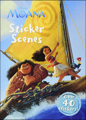 Disney Moana Sticker Scenes