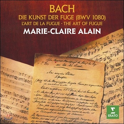 Marie-Claire Alain : Ǫ  (J.S. Bach: Die Kunst der Fuge [The Art of Fugue] BWV1080)  Ŭ ˷