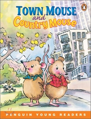 Penguin Young Readers Level 1 : Town Mouse & Country Mouse (Book & CD)