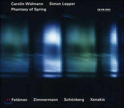Carolin Widmann 카롤린 비트만 바이올린 연주집 - 봄의 환상곡 / 모톤 펠트만, 침머만, 쇤베르크, 크세나키스 외 (Phantasy Of Spring) 