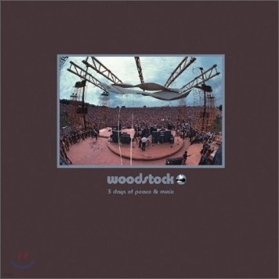 Various — Woodstock: 3 Days Of Peace & Music 앨범 커버