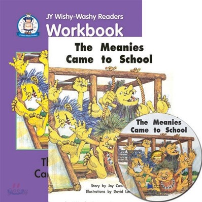 JY Wishy-Washy Readers : The Meanies Came to School (Book & Workbook & CD)