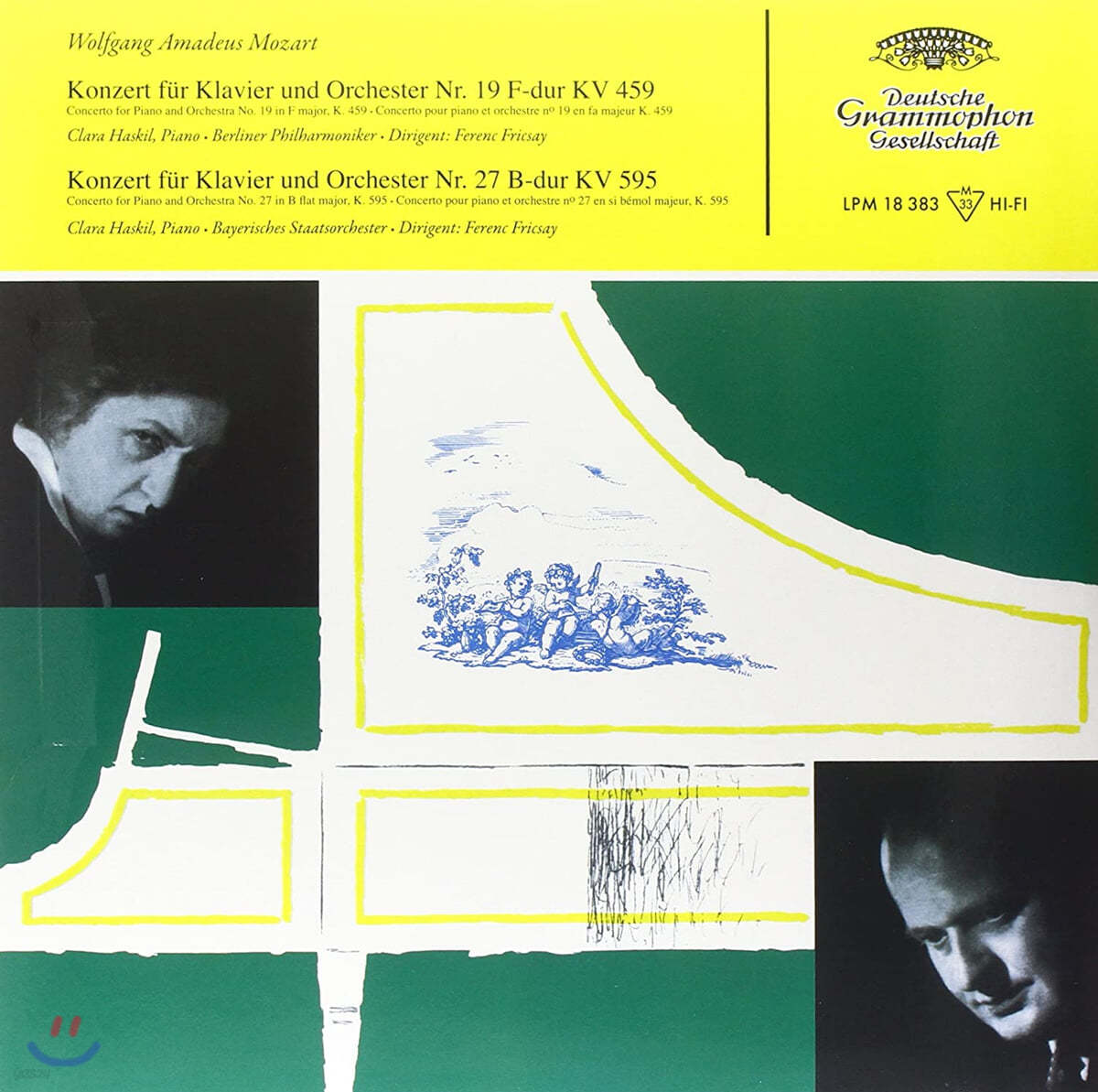 Clara Haskil 모차르트: 피아노 협주곡 19, 27번 (Mozart: Piano Concerto K459, 595) [LP]