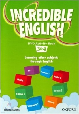 Incredible English 3 & 4 : DVD Activity Book