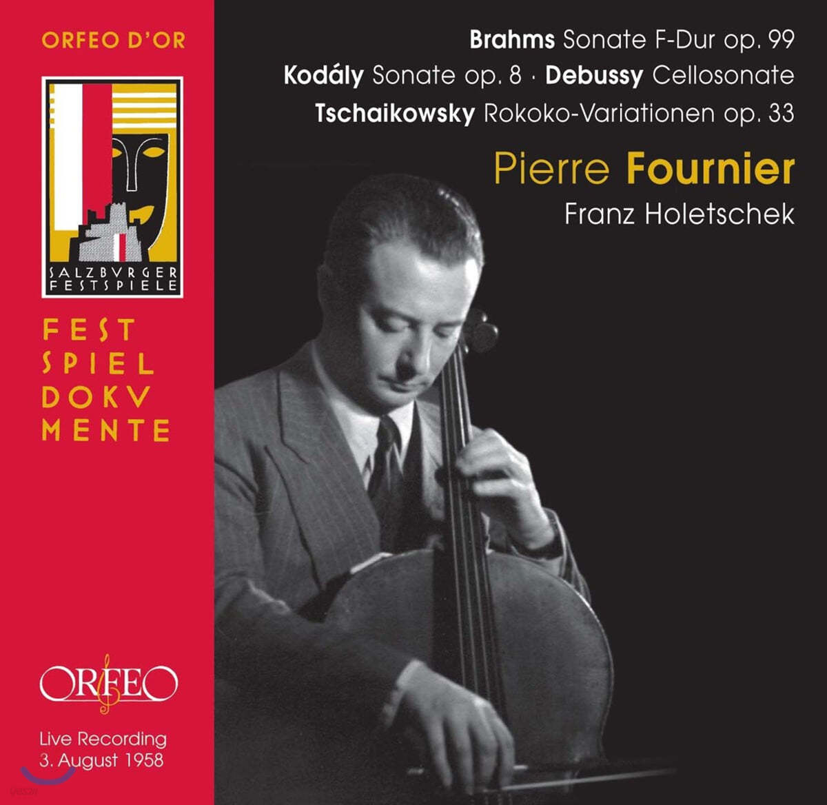 Pierre Fournier 브람스 / 코다이 / 드뷔시 / 차이코프스키: 첼로 소나타, 변주곡 (Brahms / Kodaly / Debussy / Tchaikovsky: Cello Sonatas, Variation) 
