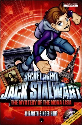 Jack Stalwart #3 : The Mystery of the Mona Lisa - France (Book & CD)