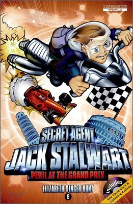 Jack Stalwart #8 : Peril at the Grand Prix - Italy (Book & CD)