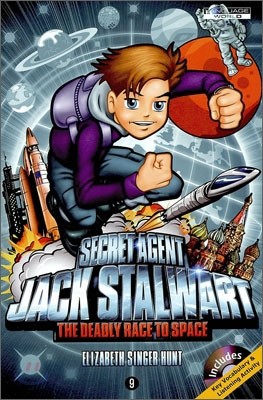 Jack Stalwart #9 : The Deadly Race to Space - Russia (Book & CD)