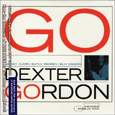 Dexter Gordon - Go!: Blue Note LP Miniature Series