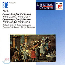 Bach : Concertos For 2 and 3 Pianos : Robert, Gaby & Jean Casadesus etc.