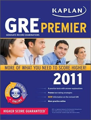 Kaplan GRE 2011 Premier with CD-ROM