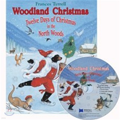 [ο] Woodland Christmas : Twelve Days of Christmas in the North Woods (Paperback & CD Set)