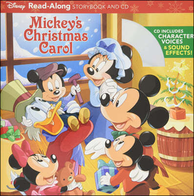 Mickey's Christmas Carol Readalong Storybook and CD [With Audio CD]