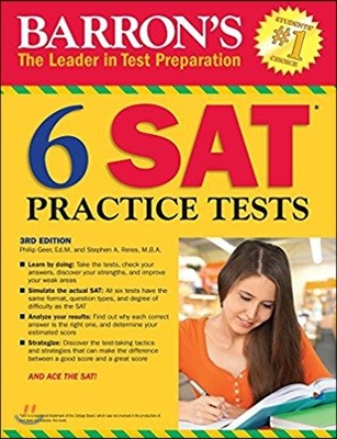 Barron's 6 SAT Practice Tests, 3/E