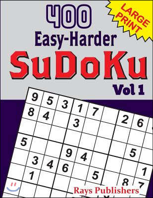 400 Easy-Harder SuDoKu Vol 1