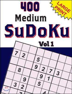 400 Medium SuDoKu Vol 1