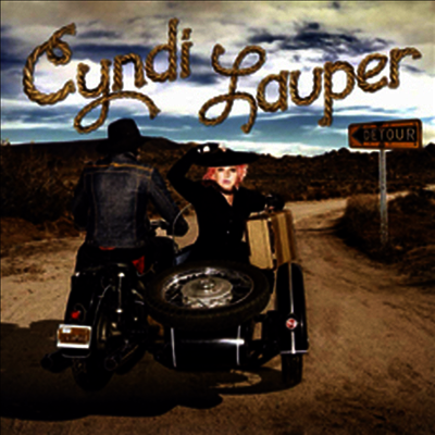 Cyndi Lauper — Detour 앨범 커버