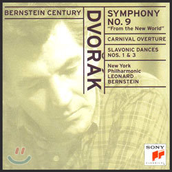 Leord Bernstein 庸:  9 `ż`, īϹ,   (Dvorak: Symphony No.9, Carnival Overture, Slavonic Dances)