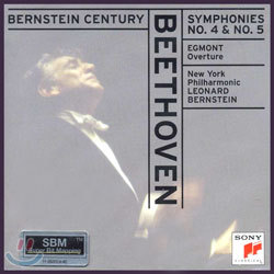 Leonard Bernstein 베토벤: 교향곡 4번 5번 `황제`, 에그몬트 서곡 (Beethoven: Symphony No.4 & No.5ㆍ"Egmont" Overture) 레오나르드 번스타인