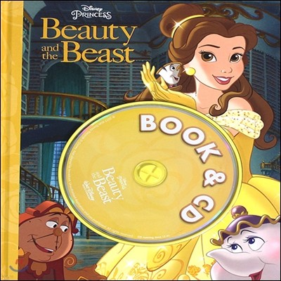 Disney Princess Beauty and The Beast (Book & CD)