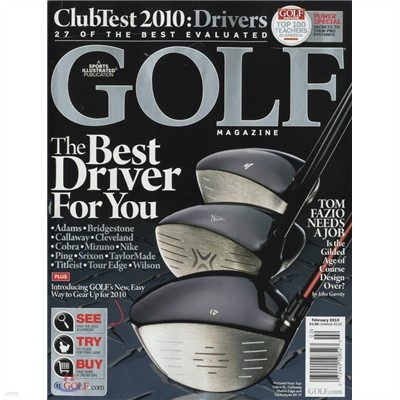 Golf Magazine (월간) : 2010년 02월