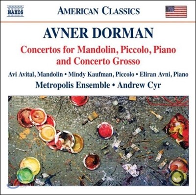Avi Avital 아브너 도먼: 만돌린 협주곡, 피콜로 협주곡 - 아비 아비탈 (Dorman: Concertos - Metropolis Ensemble)