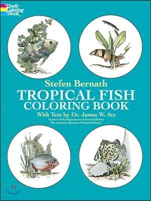 Tropical Fish-Coloring Book