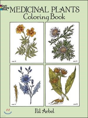 Medicinal Plants Coloring Book