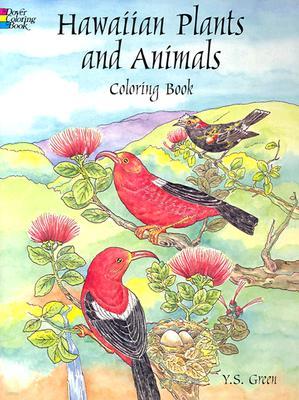 Hawaiian Plants and Animals Colouring Book
