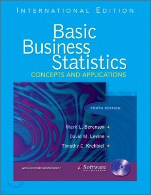 Basic Business Statistics : Concepts and Applications and CD package, 10/E (IE)