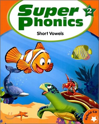 Super Phonics 2 Short Vowels : Student Book (Book & CD)