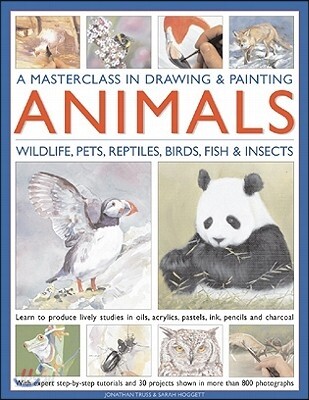 A Masterclass in Drawing & Painting Animals: Wildlife, Pets, Reptiles, Birds, Fish & Insects