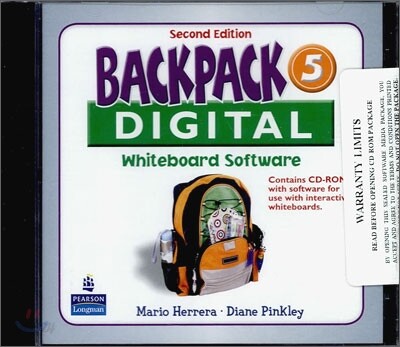 Backpack 5 Interactive Whiteboard : CD-ROM - 예스24