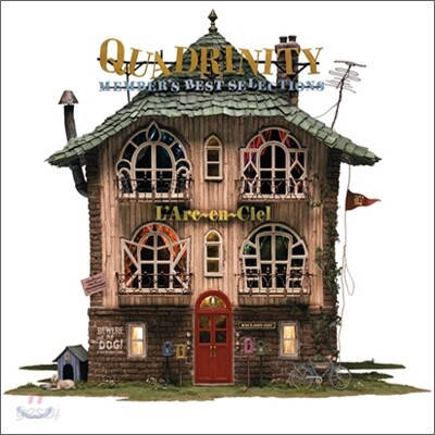 L`Arc~en~Ciel - QUADRINITY ～MEMBER'S BEST SELECTIONS～ (일본 정식수입 초회 한정반)