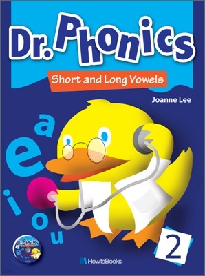 Dr. Phonics 2 : Short and Long Vowels (Book & CD)