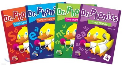 Dr. Phonics 1-4 Full Set (Book & CD)