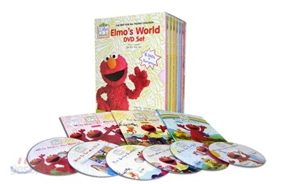 세서미 스트리트 : 엘모 월드 DVD 세트