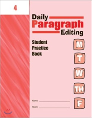 Daily Paragraph Editing 4 : Student Book