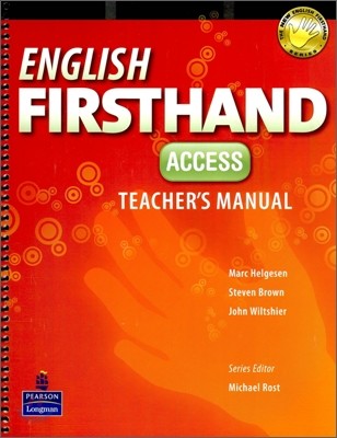 [NEW] English Firsthand Access : Teacher's Manual with CD-Rom & CD