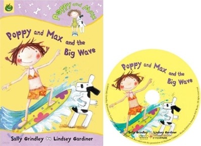 Poppy and Max and the Big Wave (Book & CD)