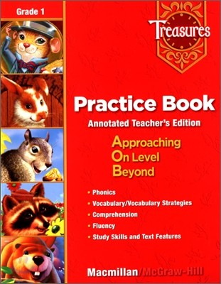 Treasures Grade 1 : Practice Book Teacher's Annotated Edition