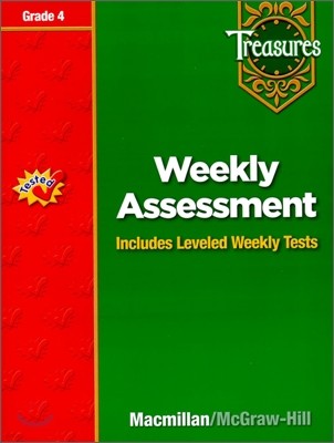 Treasures Grade 4 : Weekly Assessments Blackline Masters