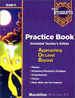 Treasures Grade 5 : Practice Book Teacher's Annotated Edition