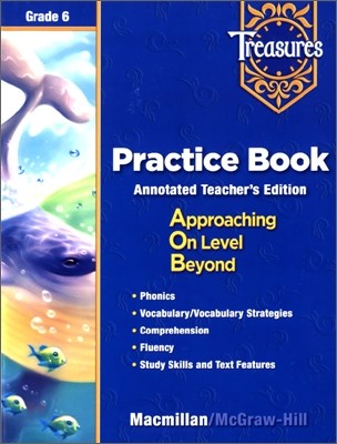 Treasures Grade 6 : Practice Book Teacher's Annotated Edition