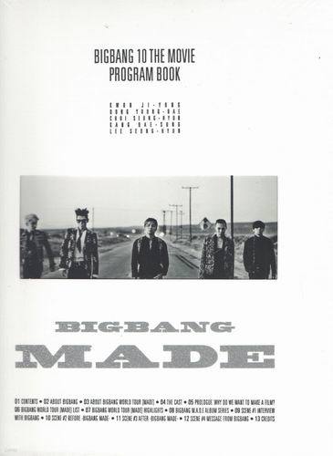 bigbang 10 the movie program book