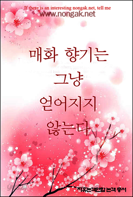 매화 향기는 그냥 얻어지지 않는다 (논객넷 - 자유논객연합 논객 총서 05)