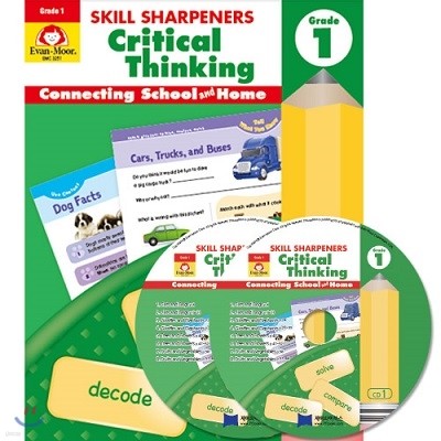 Skill Sharpeners Critical Thinking, Grade 1